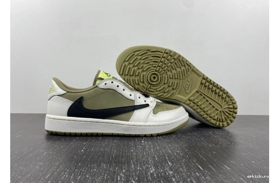 Rep EP Travis Neutral Low 1 Golf Jordan Scott Retro Olive FZ3124-200 0519